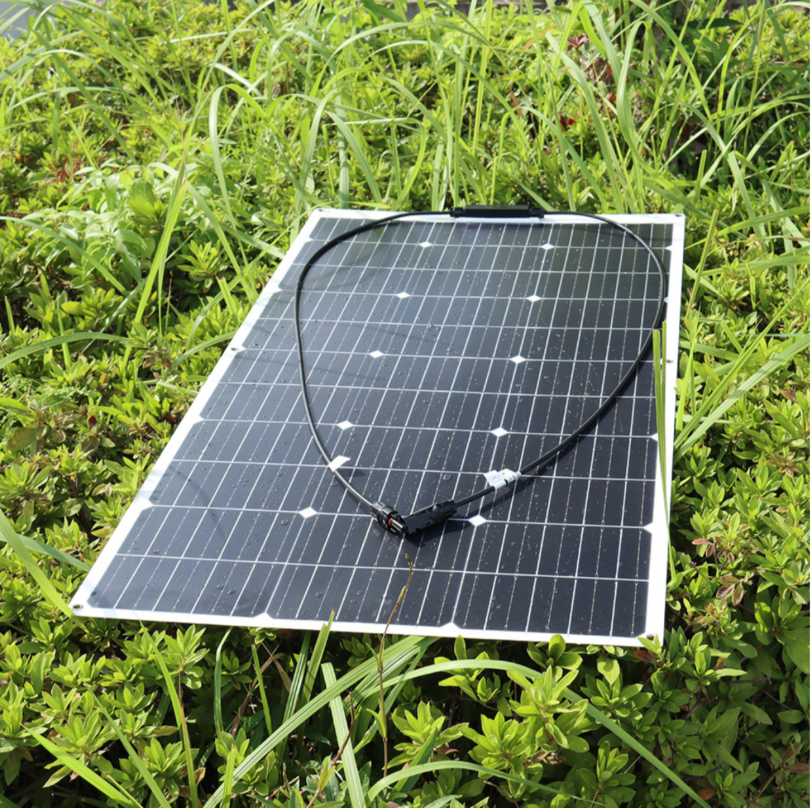 XSD-solar photovoltaic panel Flexible single crystal high efficiency RV yacht balcony 100W solar pan