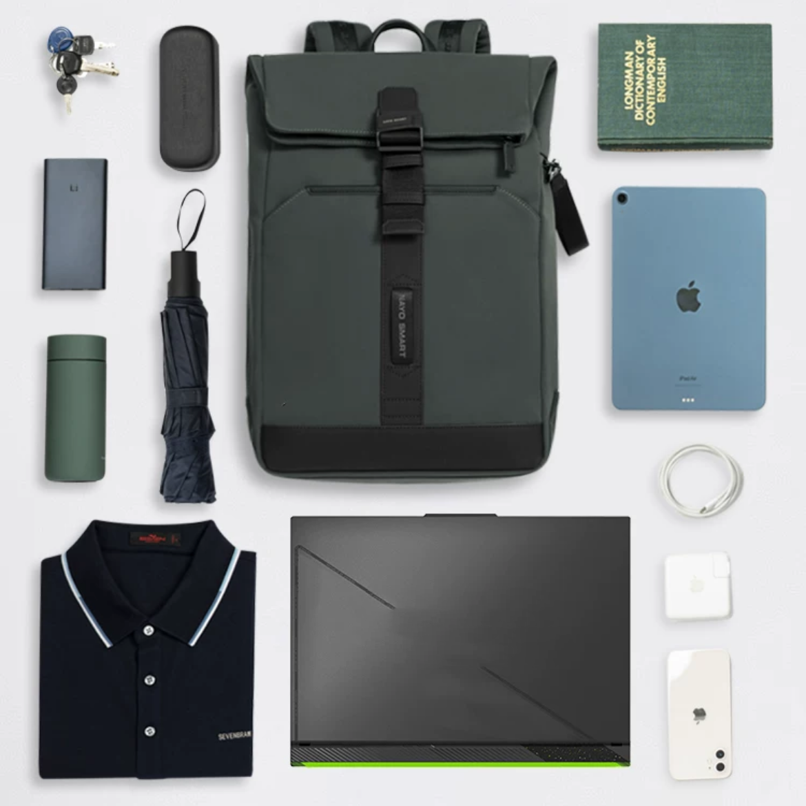 Multifunctional delivery backpack