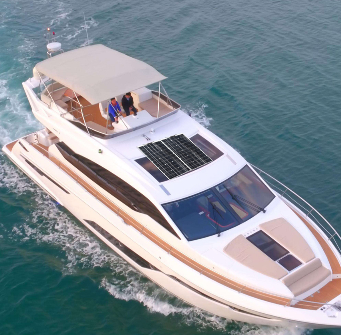 XSD-solar photovoltaic panel Flexible single crystal high efficiency RV yacht balcony 100W solar pan