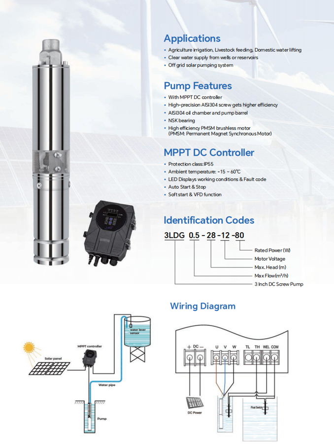 Photovoltaic water pump