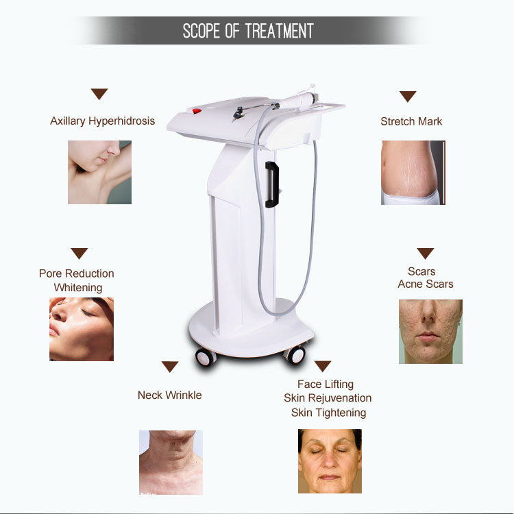 XSD-RF02 Micro-Needle Fractional RF System skin lifting invasive micro-needles