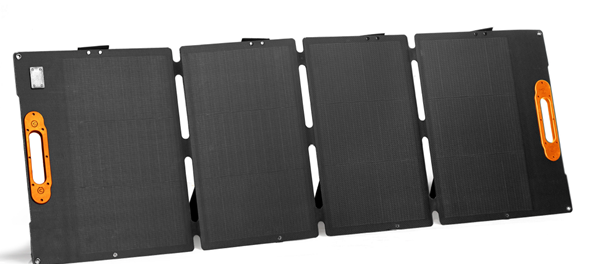 100W foldable MC4 solar panel large view