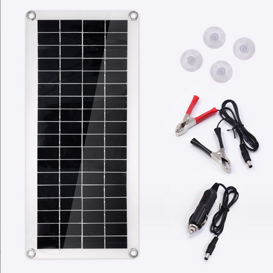 XSD-solar photovoltaic panel Polysilicon 10W flexible solar charging panel ultra-thin emergency portable fast charge