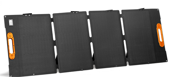 100W Foldable Solar Panel with Adjustable Stand