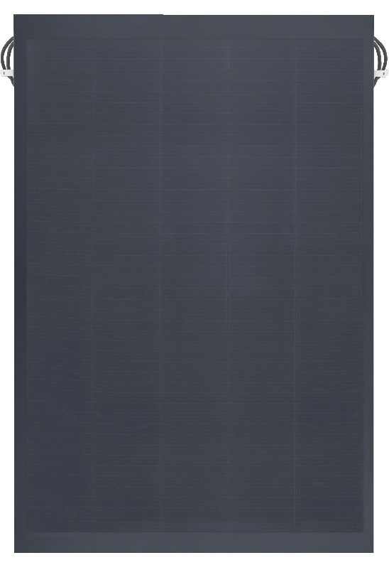200W All-Black Flexible Balcony Solar Panel