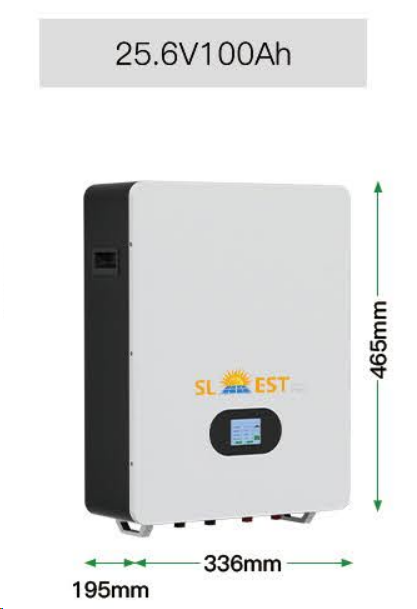 2.5KWh  LiFePO4 Lithium Battery