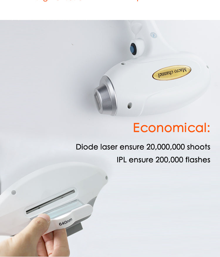 XSD-F01 Multifunctional Beauty Machine IPL LASER 2 IN 1 BEAUTY EQUIPMENT