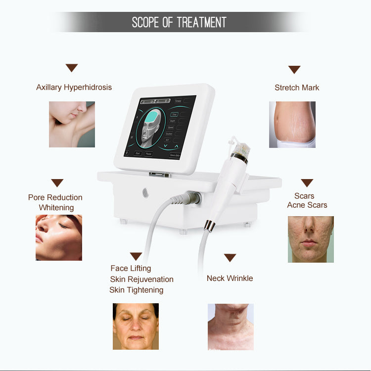 XSD-RF01 Micro-Needle Fractional RF System skin lifting invasive micro-needles