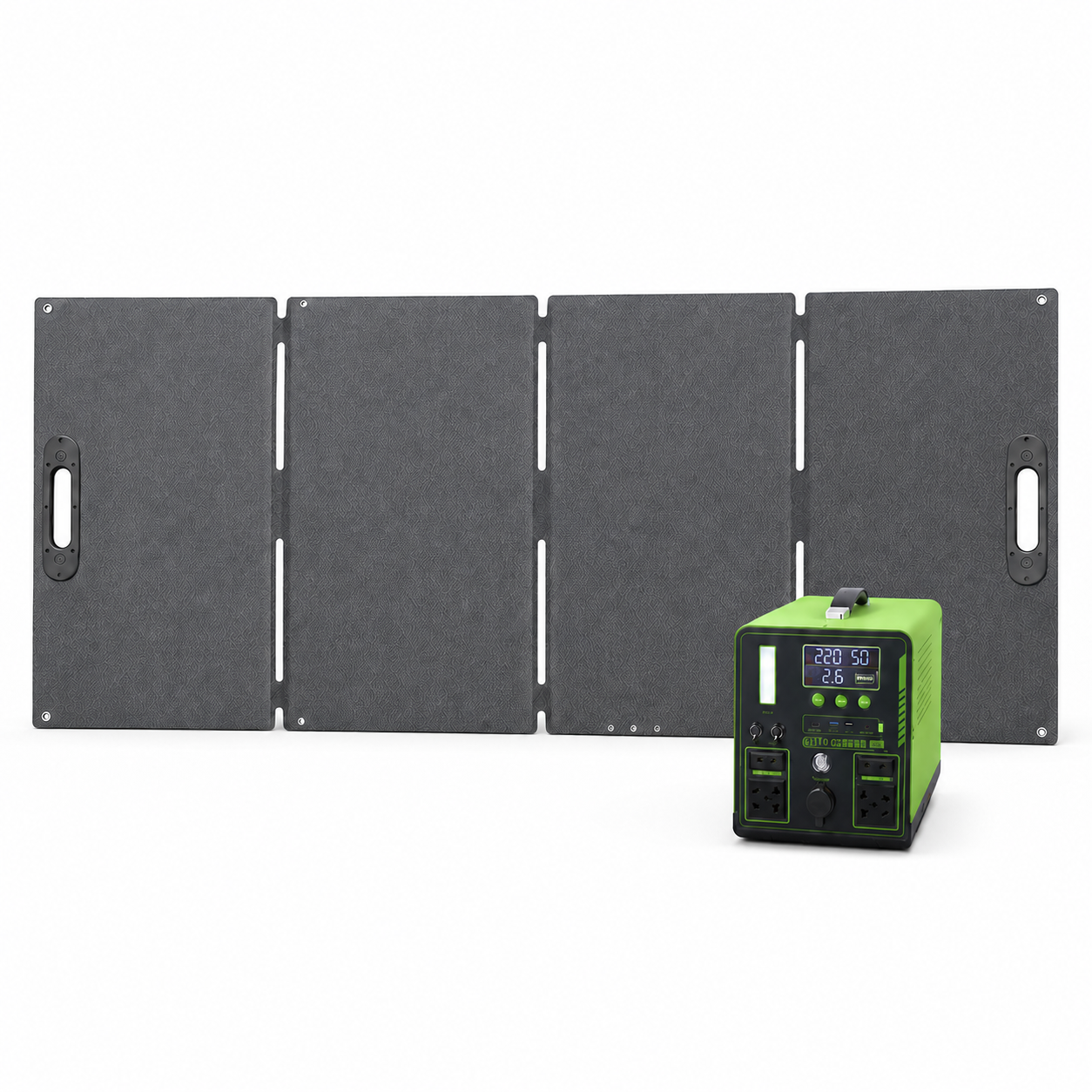 200W solar panel and C1000 storage bundle